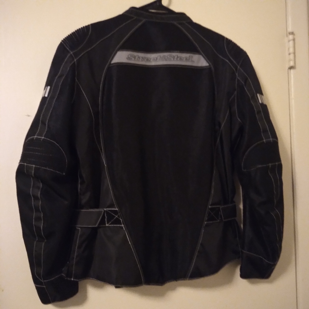 Street & Steel Black Open Road Mesh Motorcycle Unisex Jacket, Chaquita, …